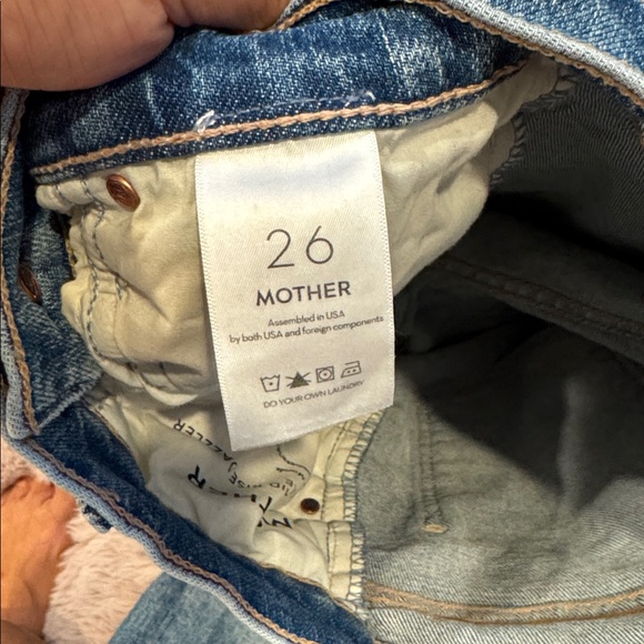 MOTHER mid rise ankle dazzler - Picture 4 of 7